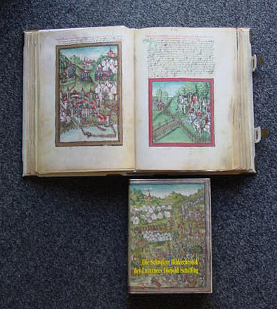 Faksimile - Die Luzerner Chronik des Diebold Schilling 1513