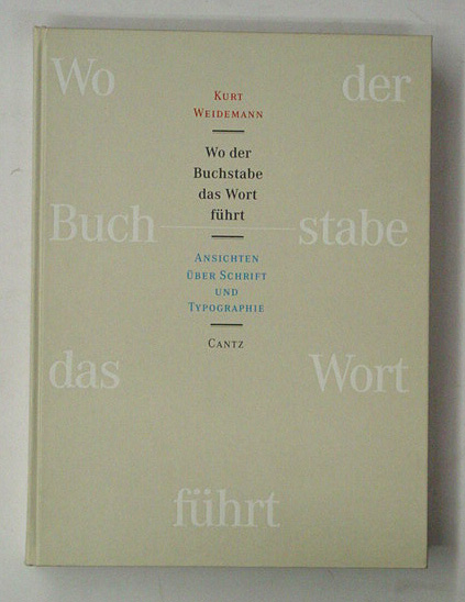Wo der Buchstabe das Wort