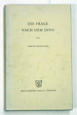 Die Frage nach dem Ding