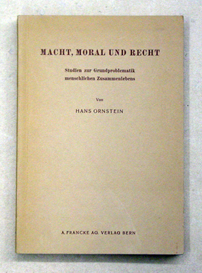 Macht, Moral und Recht