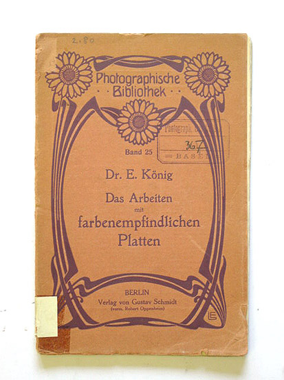 Das Arbeiten mit farbenempfindlichen Platten