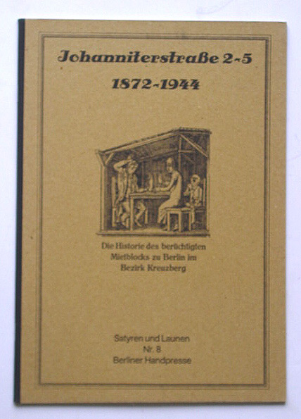 Johanniterstrasse 2-5. 1872 - 1944