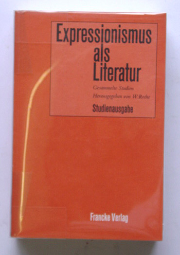Expressionismus als Literatur