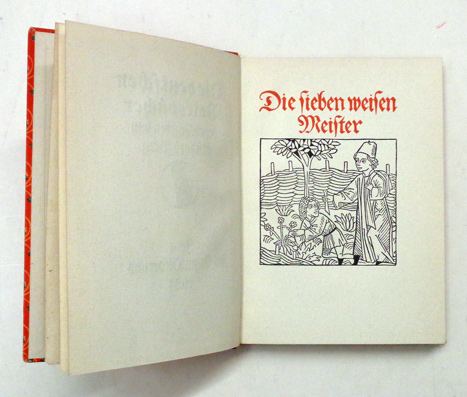 Historie von den sieben weisen Meistern