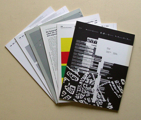 Typografische Monatsblätter TM - Schweizer Grafische Mitteilungen SGM - Revue suisse de l‘imprimerie RSI - Swiss typographic monthly magazine. 1988, Nr. 1-6 in 6 Heften, compl.