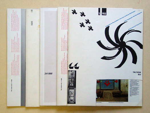 Typografische Monatsblätter TM - Schweizer Grafische Mitteilungen SGM - Revue suisse de l‘imprimerie RSI - Swiss typographic monthly magazine