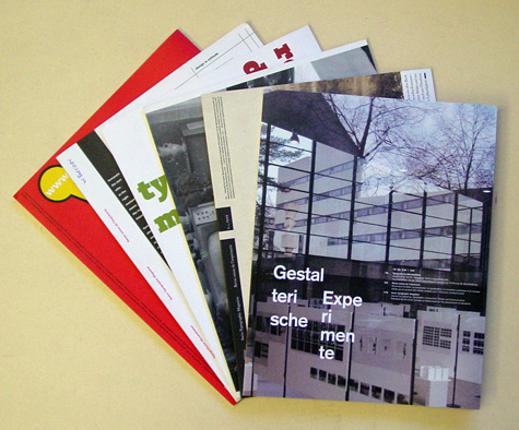 Typografische [Typographische] Monatsblätter TM - Revue suisse de l‘imprimerie RSI - Swiss typographic monthly magazine. 1999 Nr. 1-6 in 6 Heften, compl.