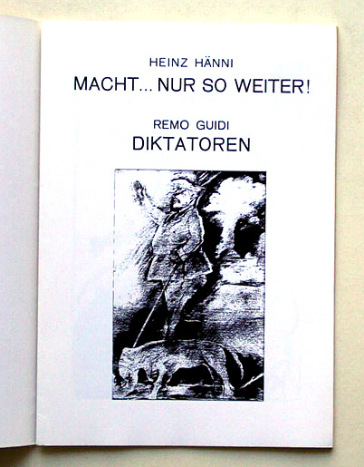 Macht...nur so weiter! (Texte) - Diktatoren (Zeichnungen)
