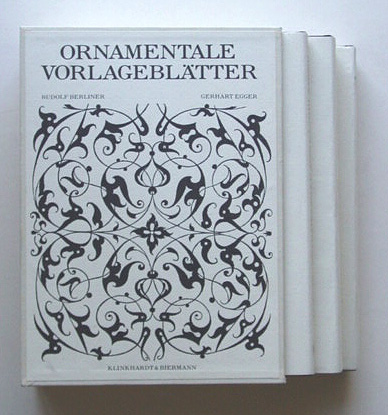 Ornamentale Vorlageblätter des 15. bis 19. Jahrhunderts. (3 Bde.)