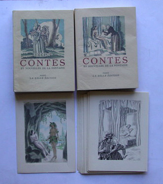 Contes et nouvelles de la Fontaine (2 Bde.)