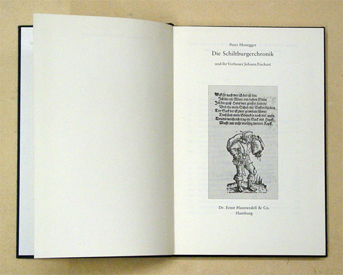 Die Schiltburgerchronik und ihr Verfasser Johann Fischart