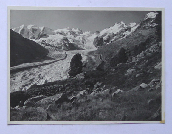 Die Berninagruppe mit Morteratschgletscher