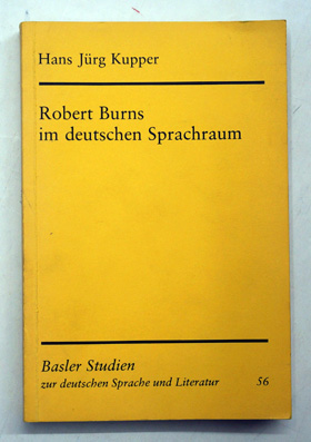 Robert Burns im deutschen Sprachraum