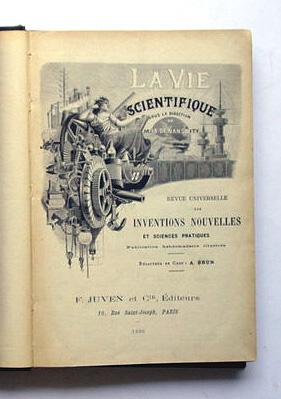 La vie scientifique (3 Jahrgänge, 6 Bde.)