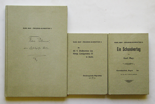 Prozeß-Schriften. Band 1-3. (3 Bde.)