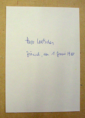 Weisses Blatt A4