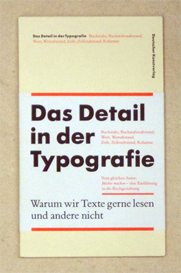 Das Detail in der Typografie