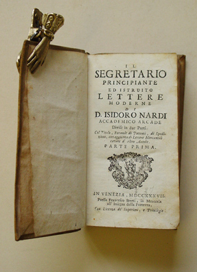 Il segretario principiante ed istruito lettere moderne
