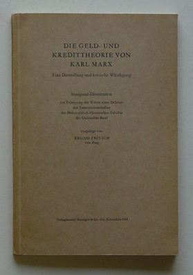 Die Geld- und Kredittheorie von Karl Marx