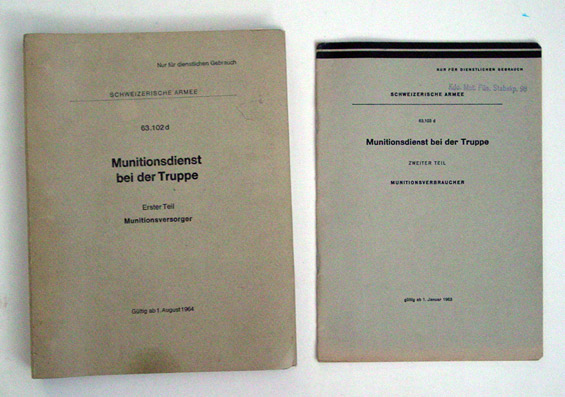 Munitionsdienst bei der Truppe