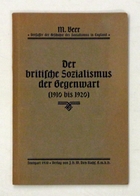 Der britische Sozialismus der Gegenwart (1910 bis 1920)