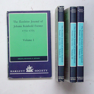 The resolution journal of Johann Reinhold Forster (1772-1775)