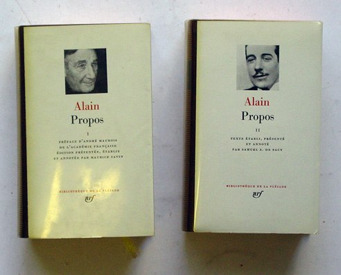 Propos (2 Bde.)
