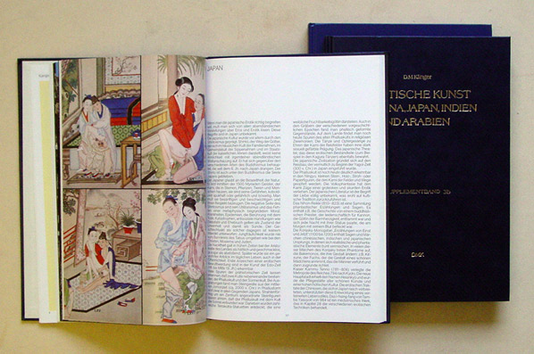 Erotische Kunst in China, Japan, Indien und Arabien. Erotic art in China, Japan India and Arabia. Bd. 3; 3a, 3b Supplementbde. (3 Bde.)