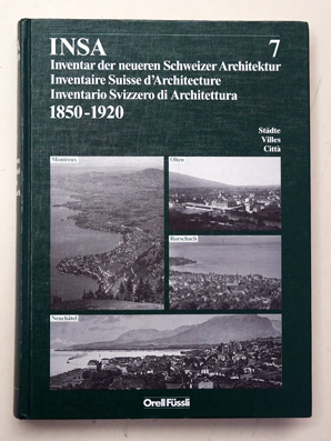 INSA - Inventar der neueren Schweizer Architektur 1850 -1920