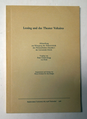 Lessing und das Theater Voltaires