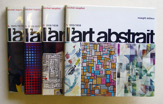 L'art abstrait. (4 von 5 Bdn., compl.)