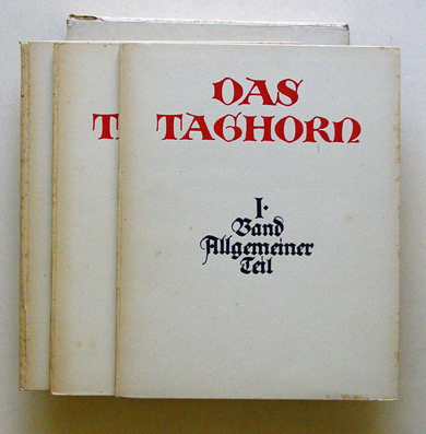 Das Taghorn (3 Bde., compl.)