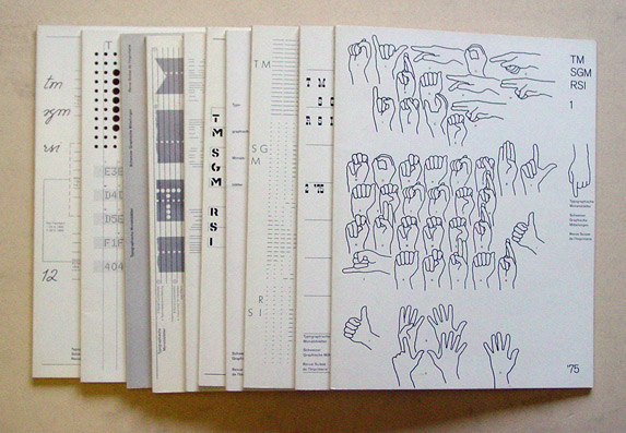 Typografische Monatsblätter TM - Schweizer Grafische Mitteilungen SGM - Revue suisse de l‘imprimerie RSI - Swiss typographic monthly magazine
