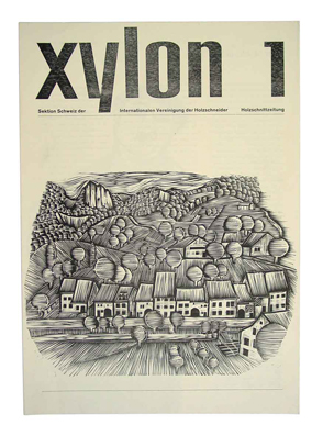 Xylon. Holzschnittzeitung. (Später: Xylon Zeitschrift) (Nr. 1 - 97, ohne Nr. 5, insgesamt 96 Ausgaben)