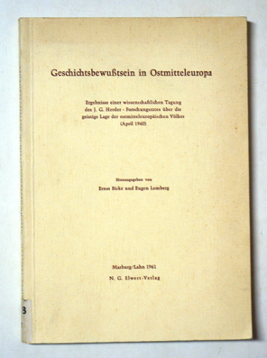 Geschichtsbewusstsein in Ostmitteleuropa