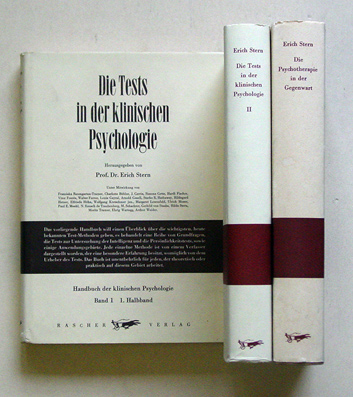 Handbuches der klinischen Psychologie (2 Bde in 3 Bdn.)