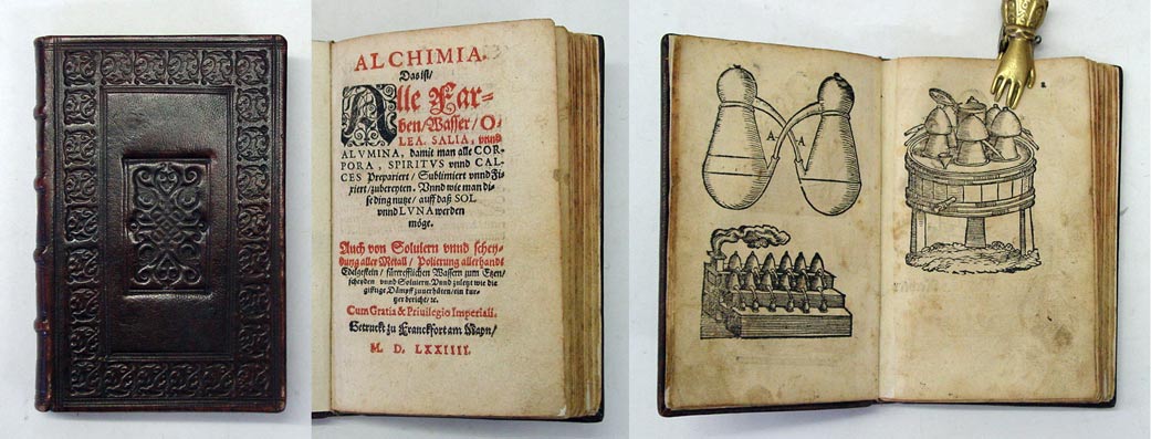 Alchimia, das ist, alle Farben, Wasser, Olea, Salia, unnd Alumina ... zubereyten ... auch von Soluiern unnd Scheydung aller Metall ... unnd zuletzt wie die gifftige Dämpff zuuerhüten, ein kurtzer bericht.