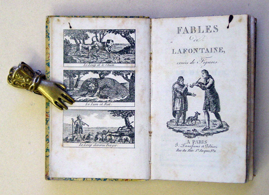 Fables de La Fontaine ornees de figures.