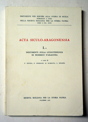 Acta Siculo-Aragonensia