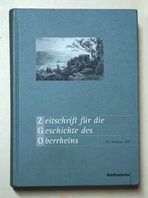 Zeitschrift für die Geschichte des Oberrheins
