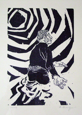 o. T. [Drehender Mann]