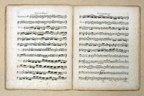 Trois quatuors pour deux violons, alto et violoncelle