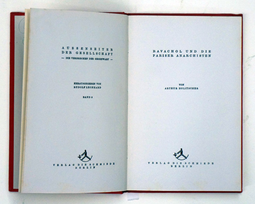 Ravachol und die Pariser Anarchisten