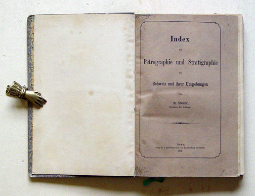 Index der Petrographie und Stratigraphie der Schweiz und ihrer Umgebungen