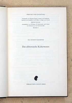 Das altbernische Küherwesen