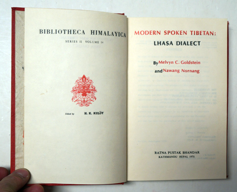 Modern spoken Tibetan: Lhasa dialect