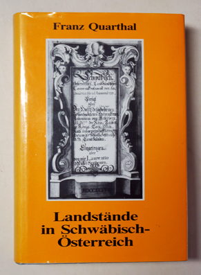 Landstände und landständisches Steuerwesen in Schwäbisch-Österreich
