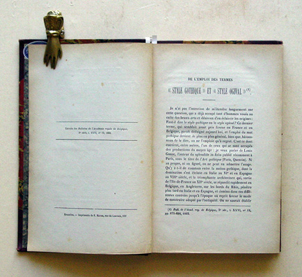 Etudes de M. A. Wauters [Sammelband von 9 Schriften]