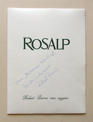 Restaurant Rosalp - Roland Pierroz
