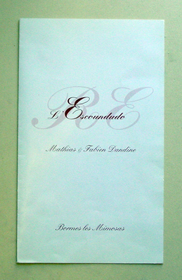 Restaurant L’Escoundudo - Mathias et Fabien Dandine